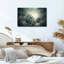 Art mural sur toile Misty Teal Agave and Prickly Pear-1591837432