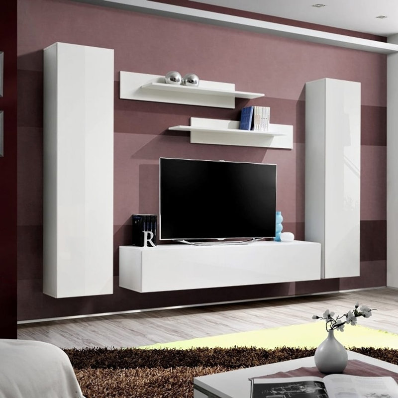 Unfinished Entertainment Centre for TVs up to 65", White