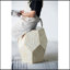 Tabouret Capiz Hexagonal 18 po x 18 po x 21 po
