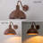 Rusty Outdoor Gooseneck Barn Wall Light-192717211