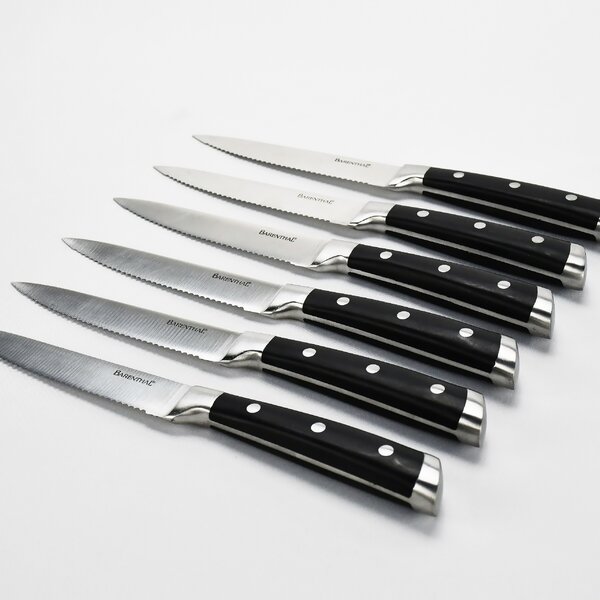 CRAFT KITCHEN STEAK KNIVES 4 Pcs. Set Classic Collection Dishwasher Safe NEW