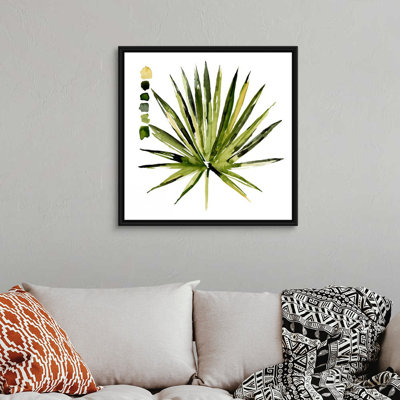" Watercolor Palmetto Palms I " by Jennifer Paxton Parker Painting Print