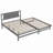 Blondena Full Size Wood Bed with Adjustable Trundle-305173979