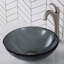Glass Circular Vessel Bathroom Sink
