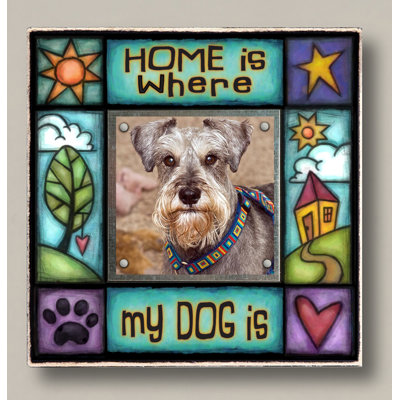 Jandreau Blue Matte Picture Frame