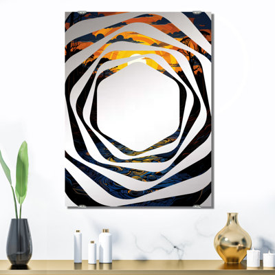 Grand miroir mural Adderley - Jungle