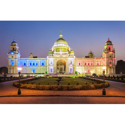 Victoria Memorial, Kolkata by Saiko3p - Wrapped Canvas Print