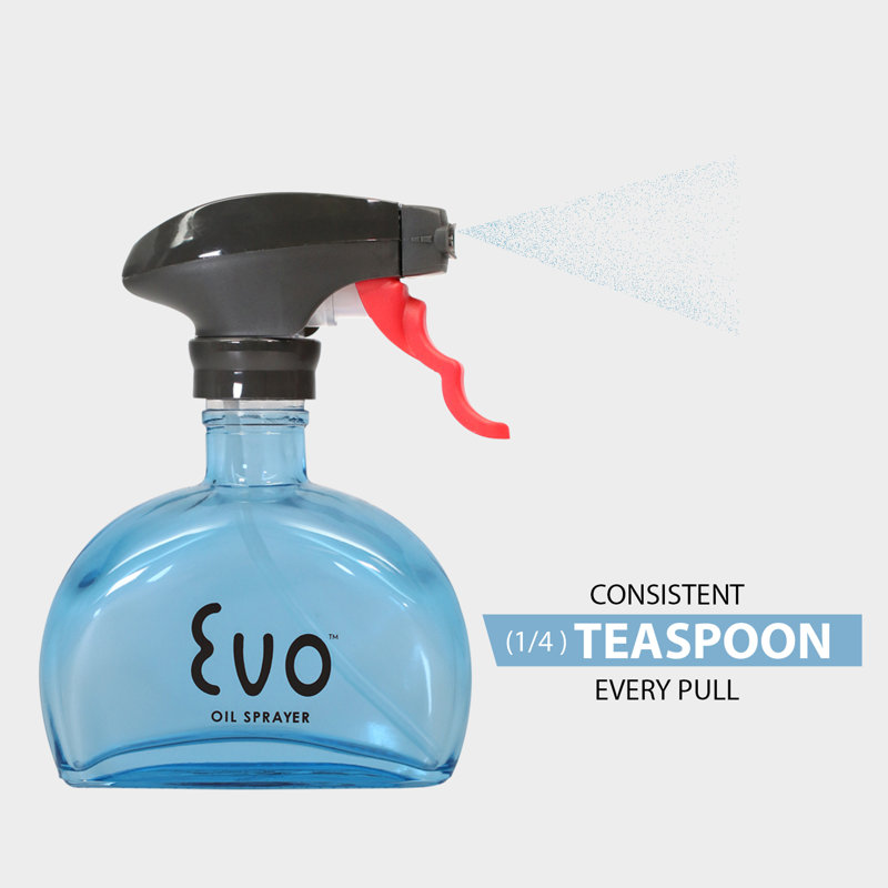 Vaporisateur Evo Glass Trigger, H 5 po x l 6 po x P 2 po, Bleu