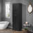 Tall Bathroom Storage Cabinet With A Drawer, Storage Cabinets And Adjustable Shelf, Vertical Striped Design-1500504873