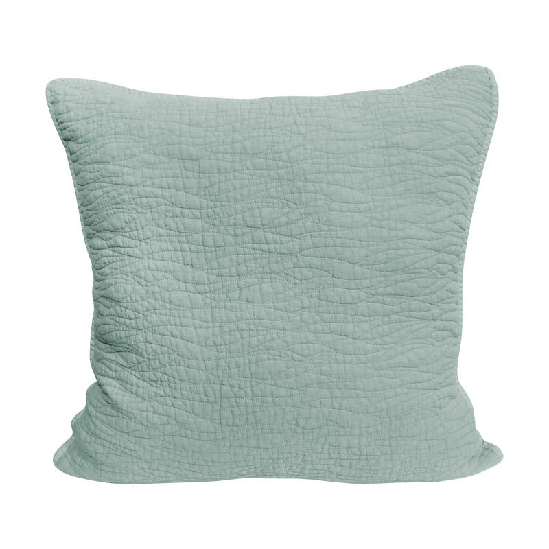 Carson Cotton Euro Sham Set of 2, Mint