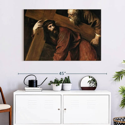 Leisha Christ portant la croix 1560