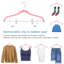 Mandisha Velvet Non-Slip Hangers With Clips for Skirt/Pants-736398310