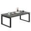 Table basse de salon moderne de 47 po Hulsté, gris-1507453462
