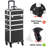 Abrams Professional Makeup Train Case 4 in 1 Rolling  Makeup Case-1624180867
