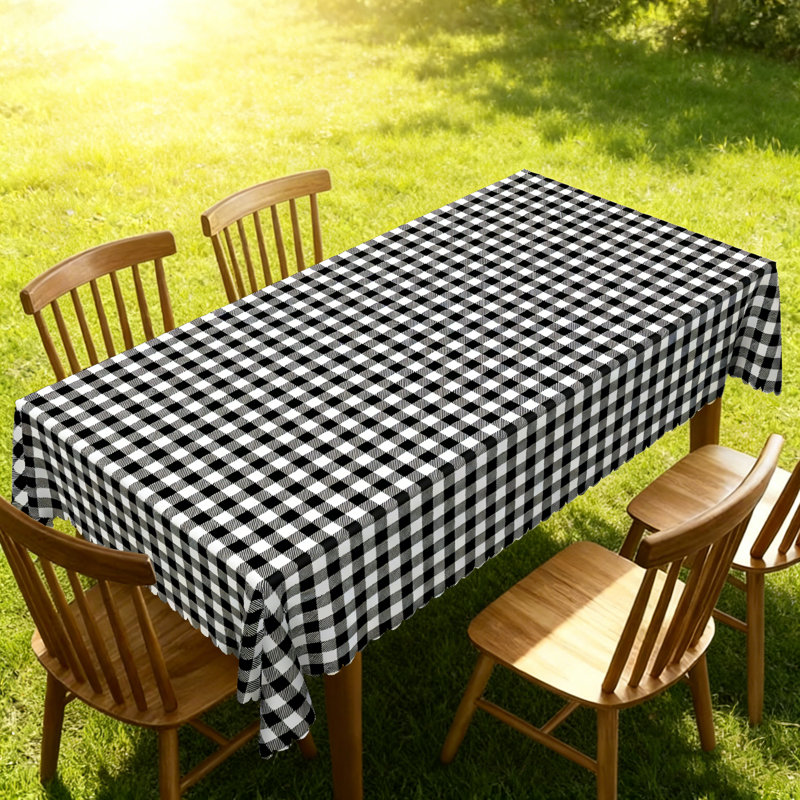 Nappe à carreaux rectangulaire 140 x 180 cm, L 70,87 po x l 55,12 po