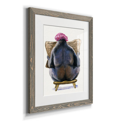 " Bath Animals III " Painting Print