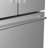 Cosmo 36 in. Lumin Collection 22.4 cu. ft. Counter Depth French Door Refrigerator, Water Dispenser, Ice Maker, Stainless Steel
