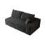 Canapé d'angle modulaire minimaliste avec méridienne réversible - Aucun assemblage requis-1078579341