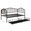 Le lit de jour avec tiroirs de rangement offre une installation simple et un style polyvalent-2040095243