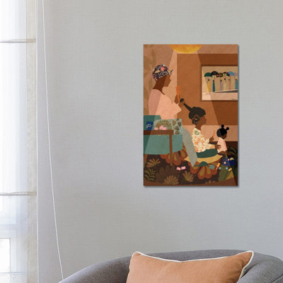 Sit Still by DeeLashee - Print on Canvas