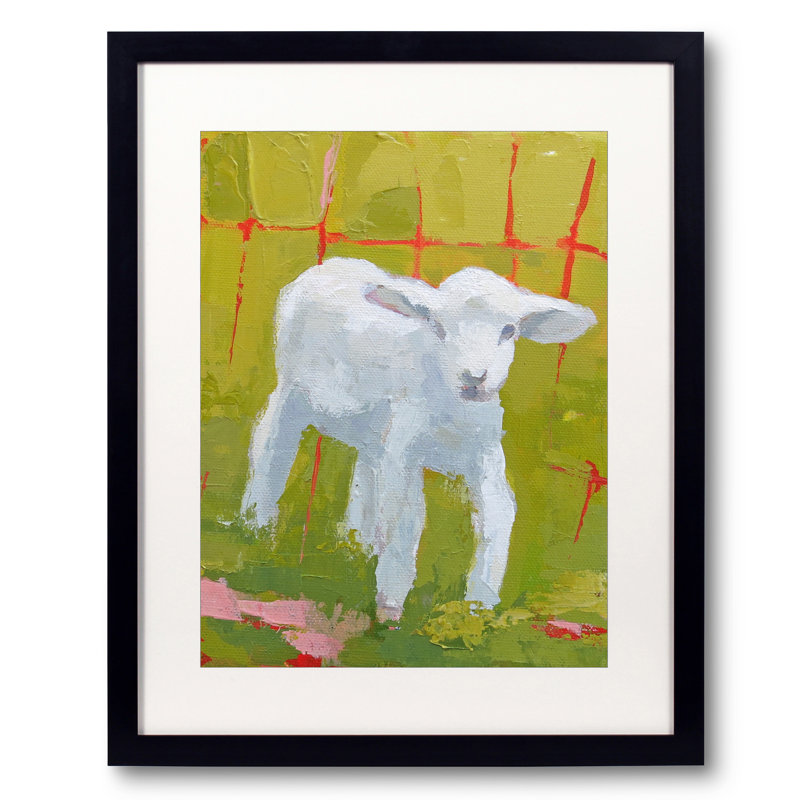 Baby Lamb Print by Phyllis Adams, 32" H x 24" W