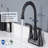 Bathroom faucet with 360 degree turn spout-115827335