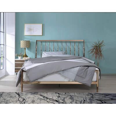 Corinth Queen Sleigh Bed -  Everly Quinn, DDA541CAE5CA4A91AA779F684F22B053