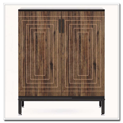Armoire-bar 31,50 "avec 2 portes et tablettes Farmhouse