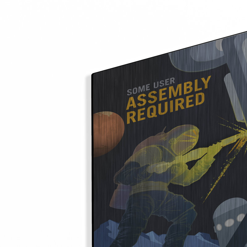 " Mars Explorer Series: Some User Assembly Required " by NASA Posters, 16" H x 12" W