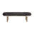 Polyester Upholstered Bench - Brown-104310841