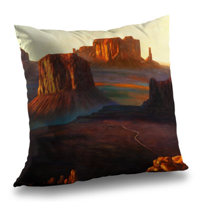 Monument Valley Tribal Park Throw | Landscape Mountains Decor