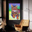Rainbow Brown Tabby par Rebecca Wang Art-1433660687