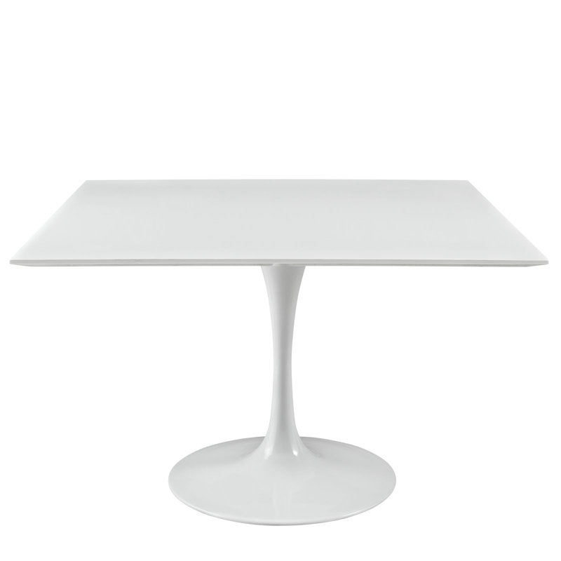 Table de salle à manger carréeLippa, H 29,5 po x l 48 po x L 48 po, Noir
