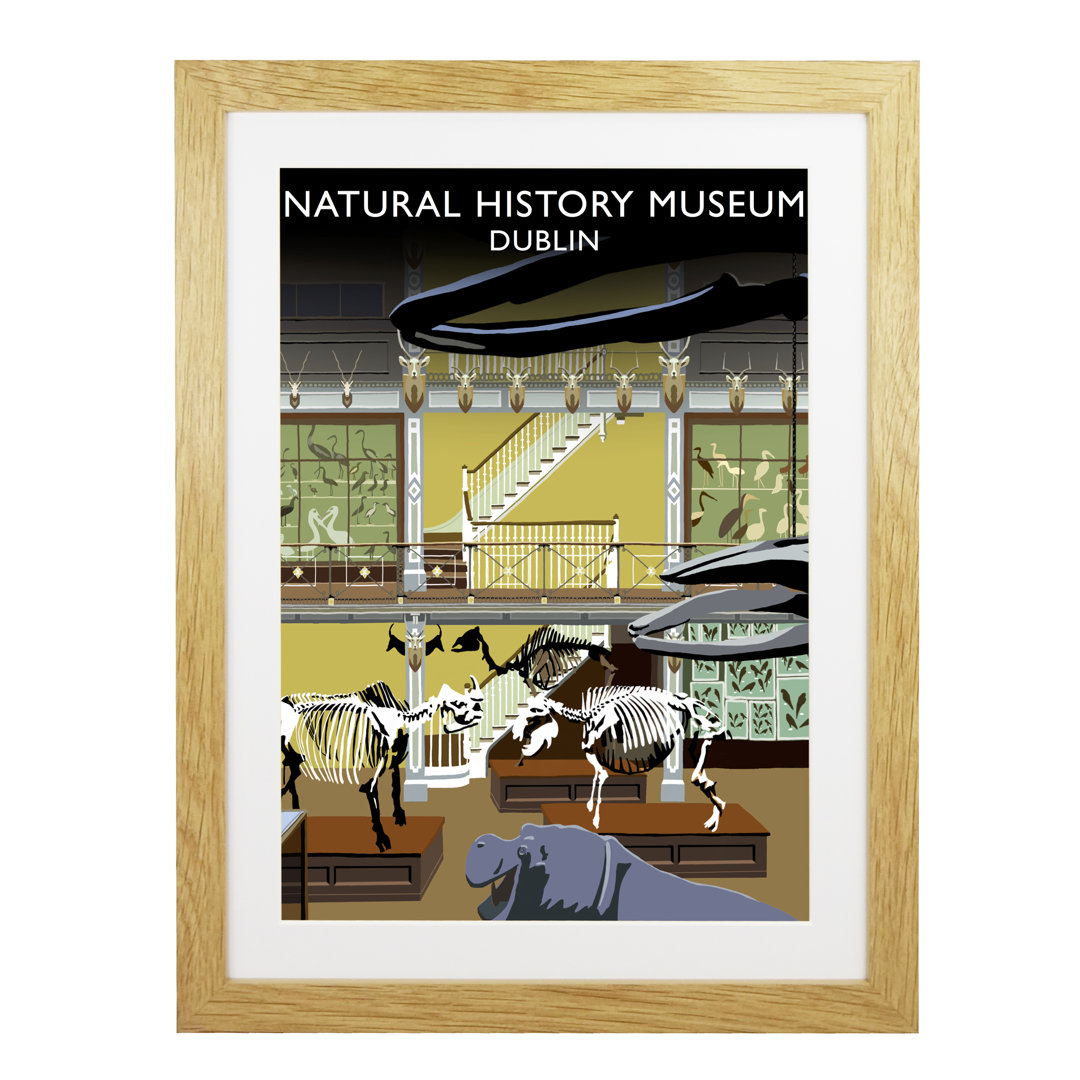 Natural History Musuem by Richard O'Neil - Graphic Art Print on Paper