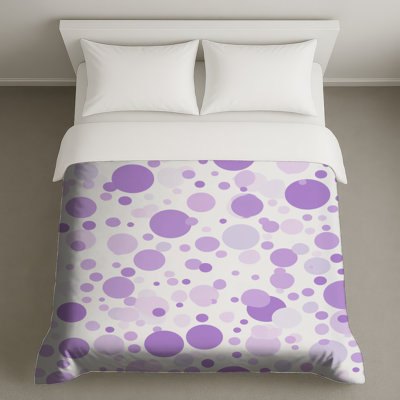 Housse de couette à pois moderne