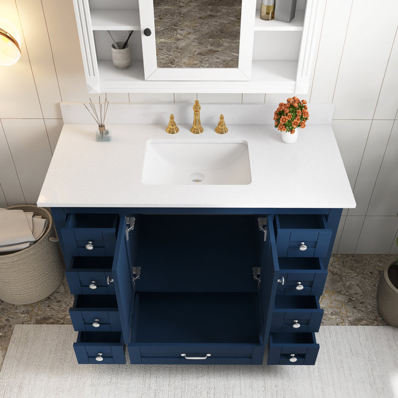 Meuble-lavabo mural 48 po