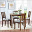 Table carrée en bois-1833012463