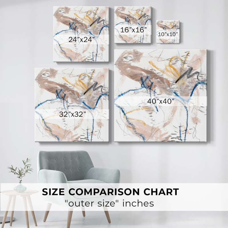Toile tendue Tiger Tail III-Gallery, H 40 po x l 40 po
