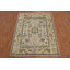 Tapis indien transitionnel fait à la main à motif floral Oushak 8 x 10