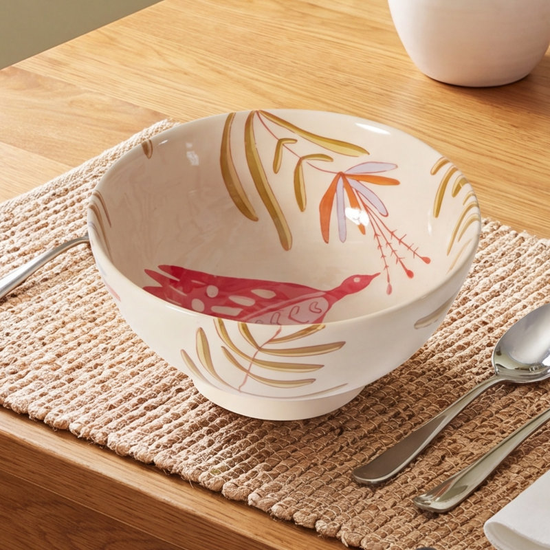 Birch Lane™ Zelpha Ceramic Fruit Bowl