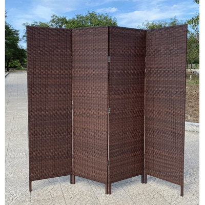 Ahsaad Resin Patio Privacy Screen Room Divider