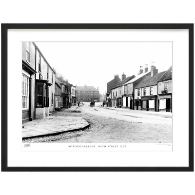Boroughbridge, High Street 1907 - Single Picture Frame Print