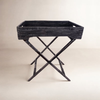 Artifacts Rattan Tray Top End Table