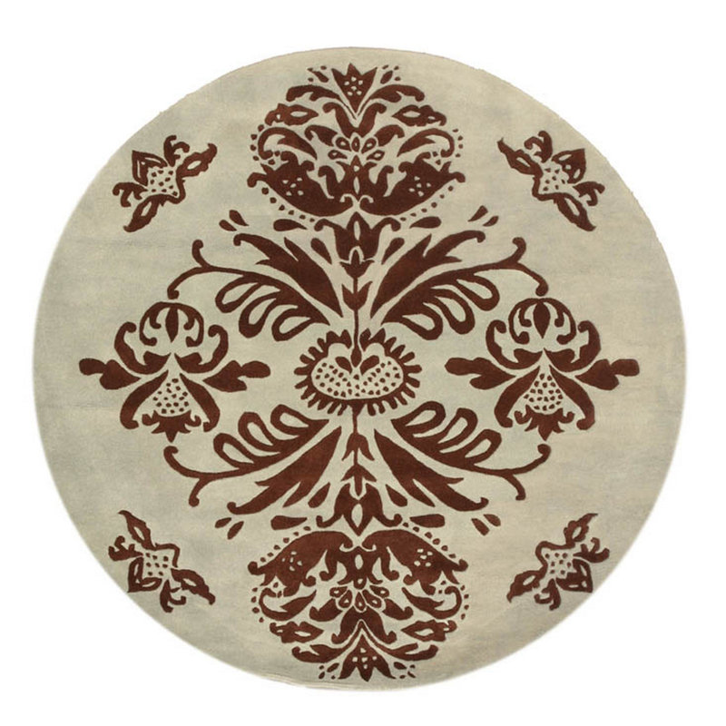 Hand Tufted Wool Floral Area Rug