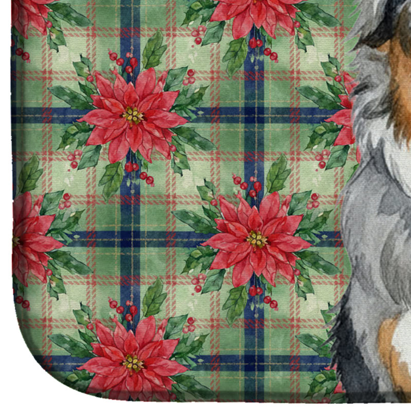 Tapis de séchage Blue Merle, Bleu