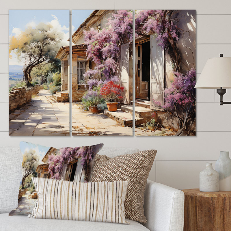 Impression sur toile 3 pièces, H 40 po x l 60 po x P 1 po