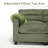 Efaz 4-Piece Corduroy Upholstered Modular Sectional,  Ottoman and Pillowtop Arm-106923762