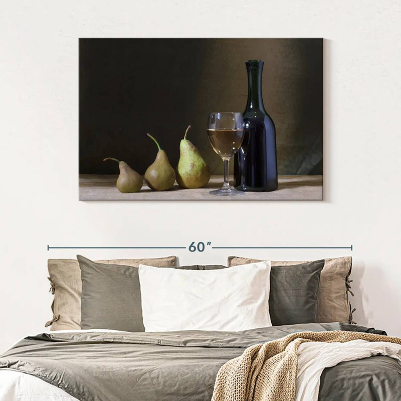 Yarlin Wine and Pears, 32" H x 48" W
