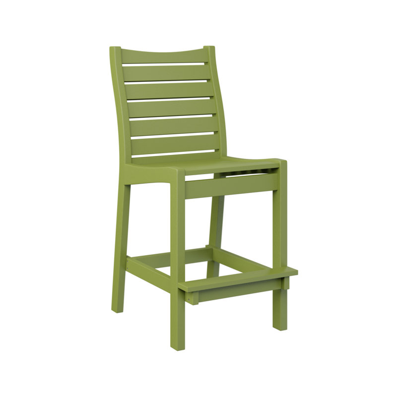 Chaise de bar Berlin Tropical Bristol, 26.5", Vert kiwi