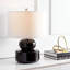 Lampe de table noire 20,5 po Priebe